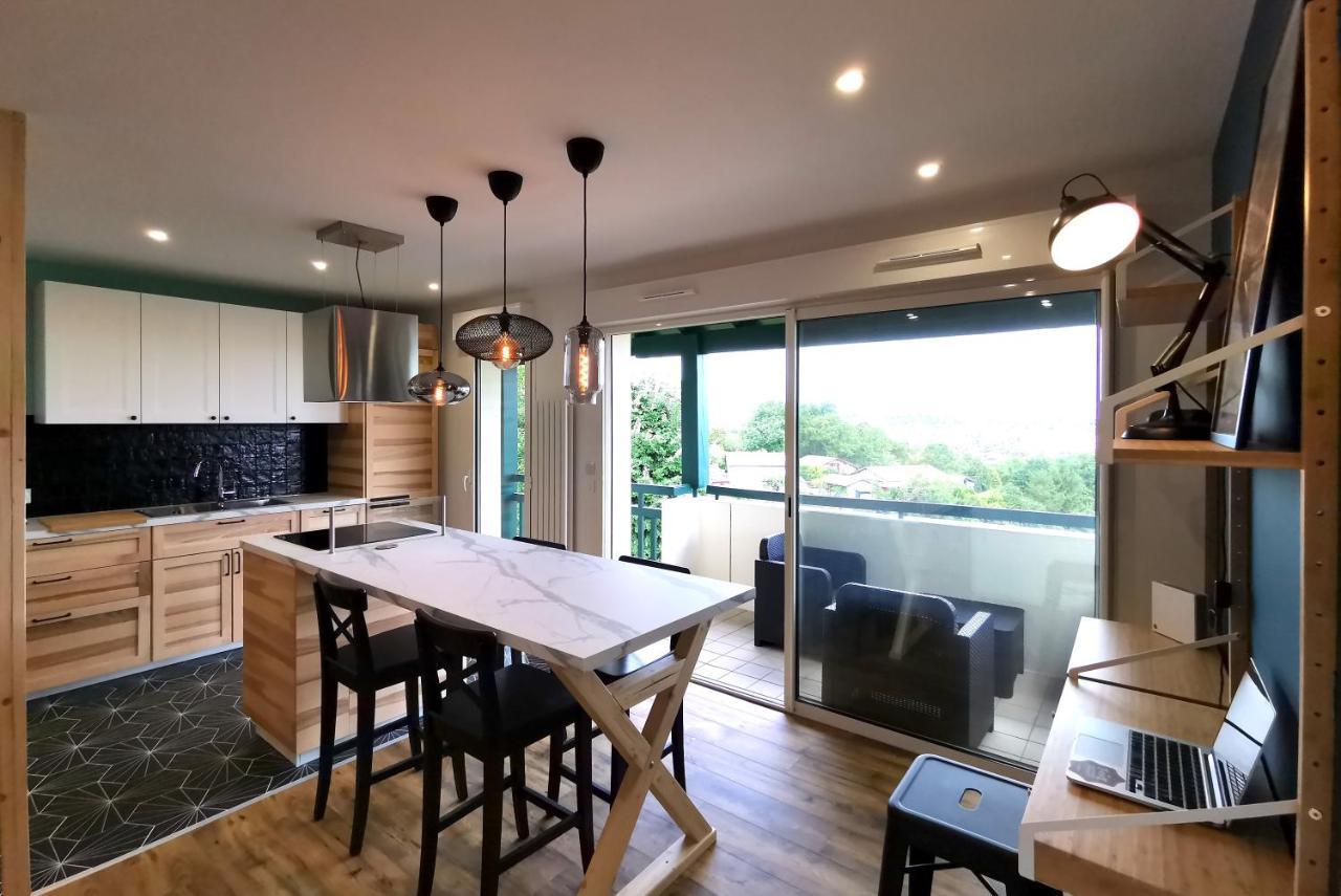 Ilunabarra - Appartement Calme, Vue Mer, Parking - Wifi シブール エクステリア 写真