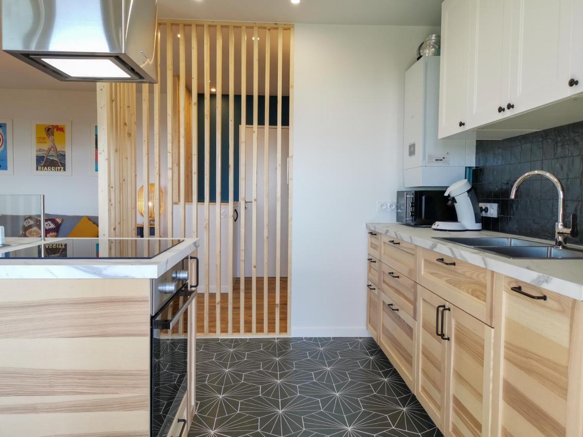 Ilunabarra - Appartement Calme, Vue Mer, Parking - Wifi シブール エクステリア 写真