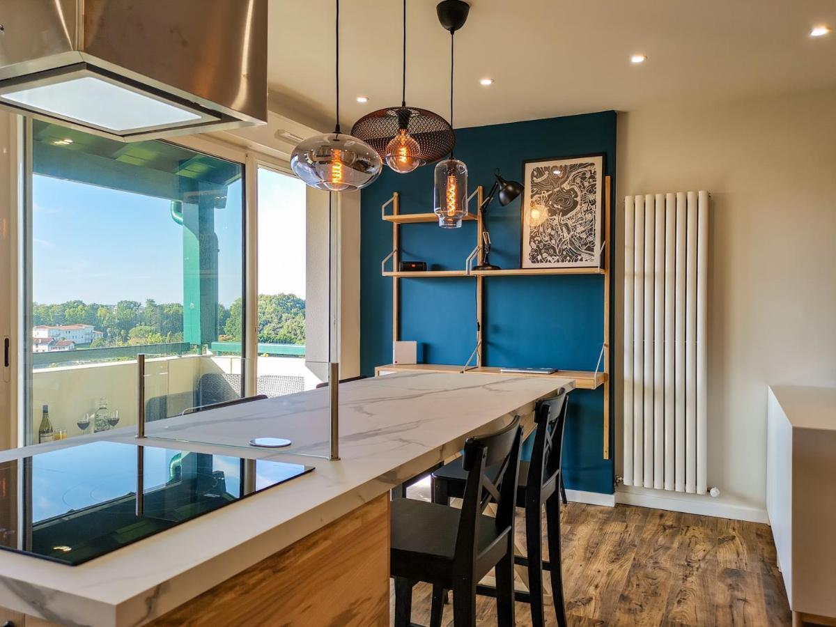 Ilunabarra - Appartement Calme, Vue Mer, Parking - Wifi シブール エクステリア 写真